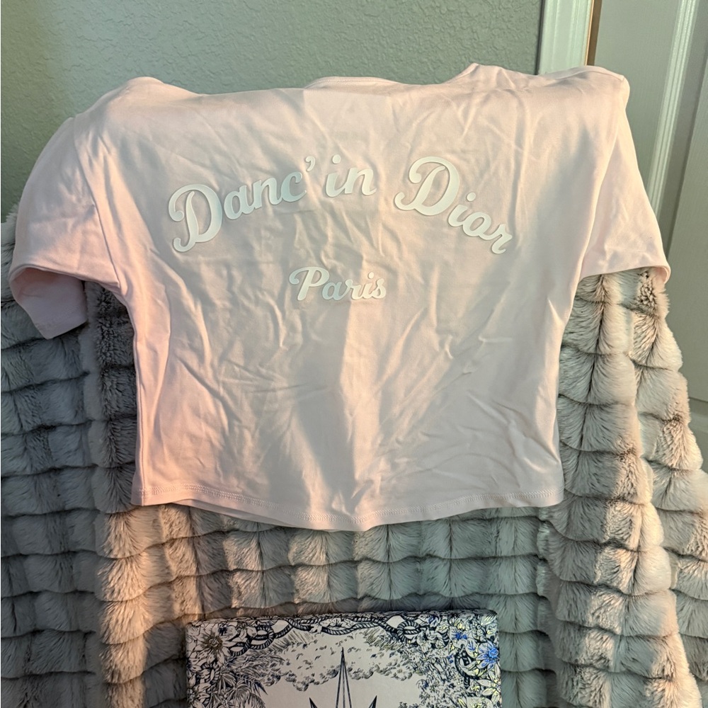 Danc in Dior tee size 6 brand NWT and Box final offer! Priced for quick sale!